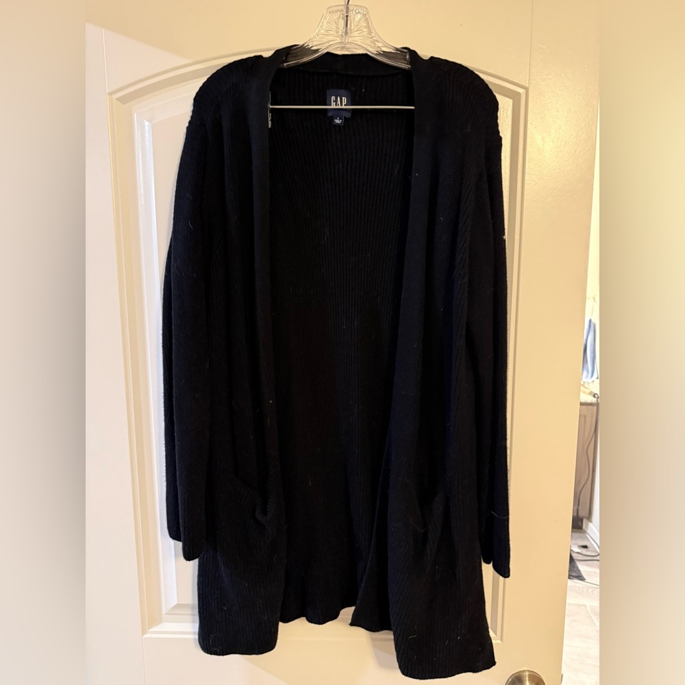 GAP Women's Elegant Black Cardigan